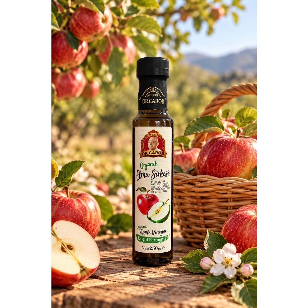 250 ML ORGANİK ELMA SİRKESİ