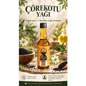 SOĞUKPRES ÇÖREKOTU YAĞI - 100 CC
