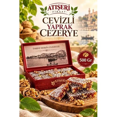 500GR CEVİZLİ YAPRAK CEZERYE