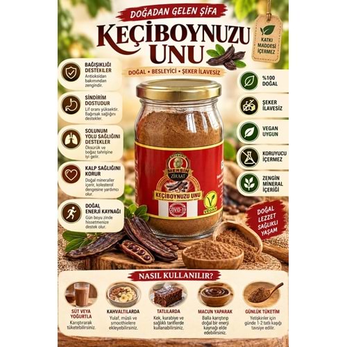 200 GR KEÇİBOYNUZU UNU