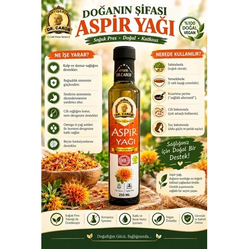 DR CAROB ASPİR YAĞI - 250 MLT