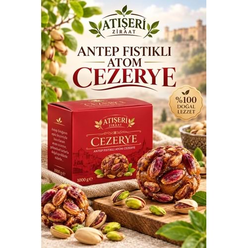 ANTEP FISTIKLI ATOM CEZERYE - 1000 GR