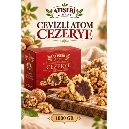 CEVİZLİ ATOM CEZERYE - 1000 GR
