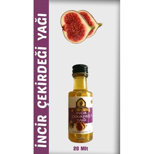 20 MLT İNCİR ÇEKİRDEĞİ YAĞI
