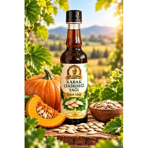 100CC DR CAROB KABAK ÇEKİRDEĞİ YAĞI