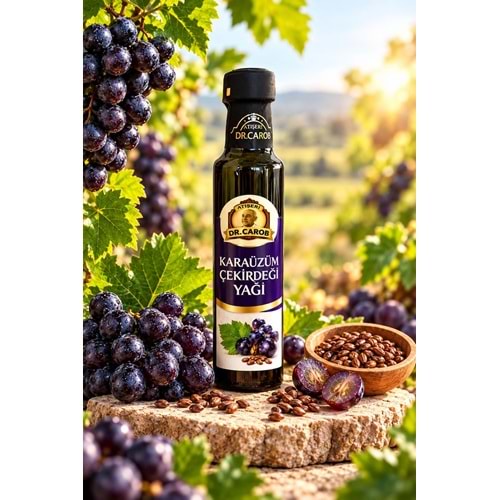 KARAÜZÜM ÇEKİRDEĞİ YAĞI 250ML