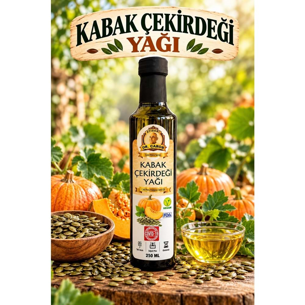 250 MLT-DR CAROB KABAK ÇEKİRDEĞİ YAĞI