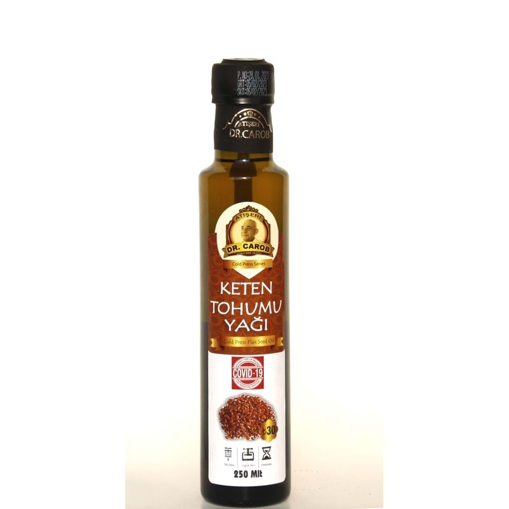 DR.CAROB 250 MLT KETEN TOHUMU YAĞI